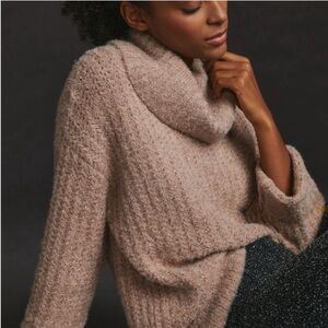 Super Popular Anthropologie Maeve Cozy Women's Cowl Neck Sweater- Plus Size